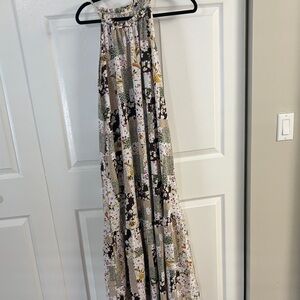 Floral Patchwork Maxi Dress